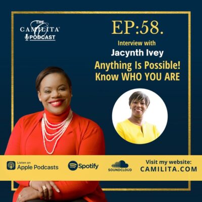 58: Jacynth Ivey | Anything is Possible! Know WHO YOU Are…