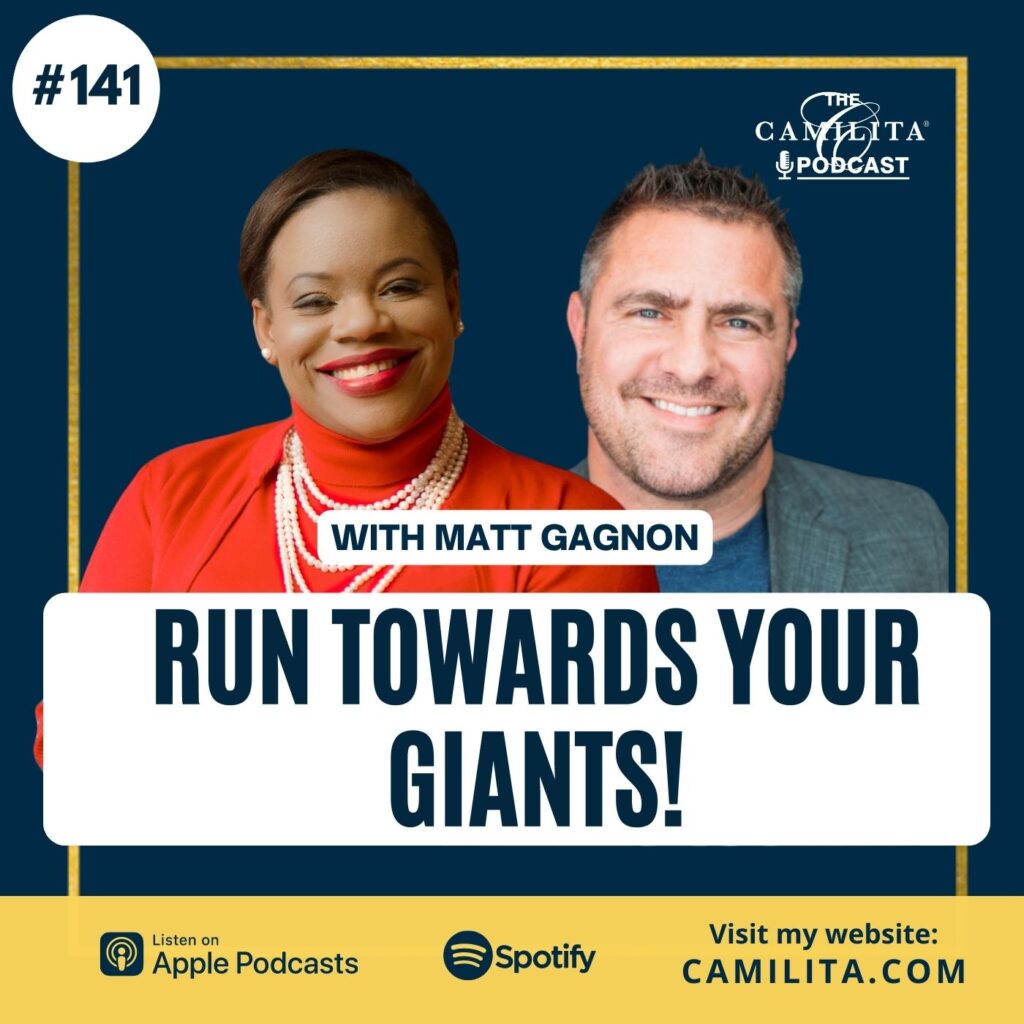 Run towards your giants Podcast interview with Matt Gagnon